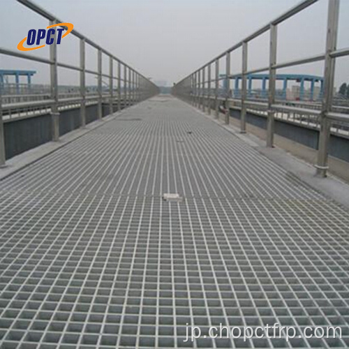 FRP Chemgrate Catwalk Plastic Fiber Glass成形格子